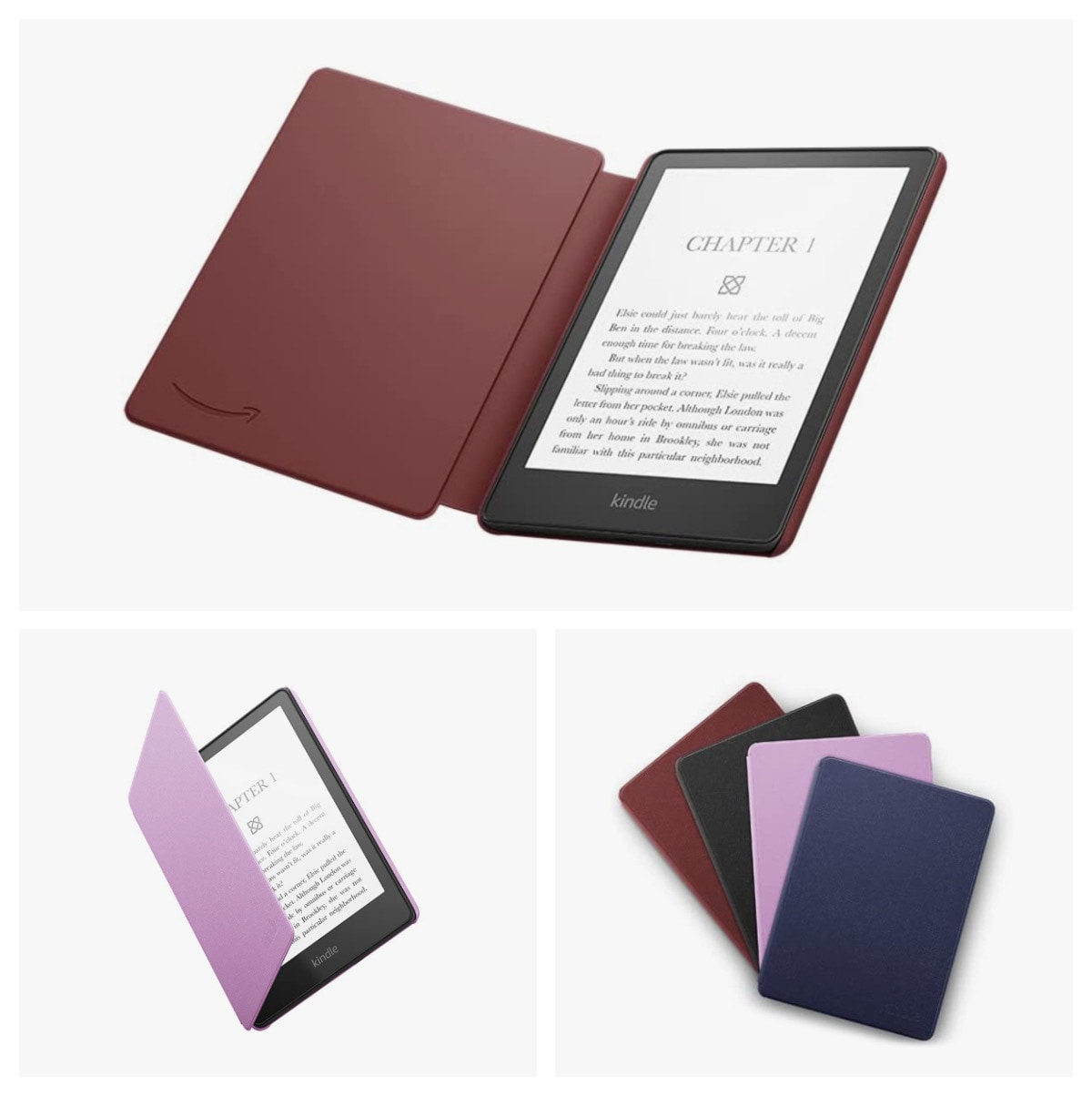 Official 5th-generation Amazon Kindle Paperwhite 6.8 2021 leather case cover