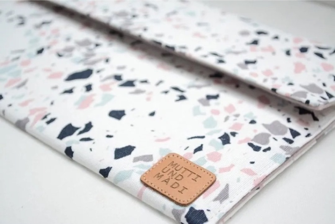 Personalized fabric felt sleeve for Kindle Scribe