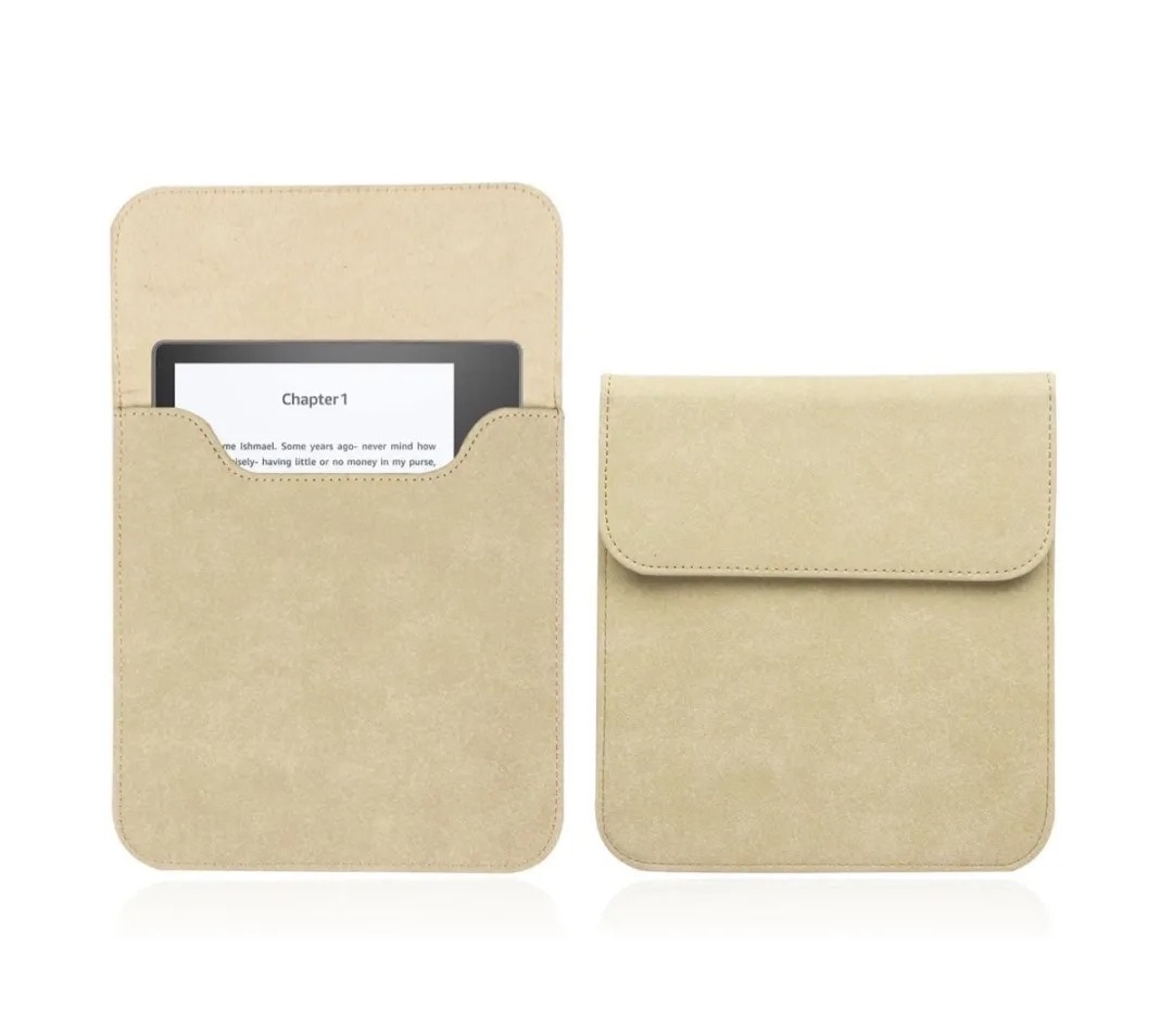 Suede Kindle Oasis sleeve