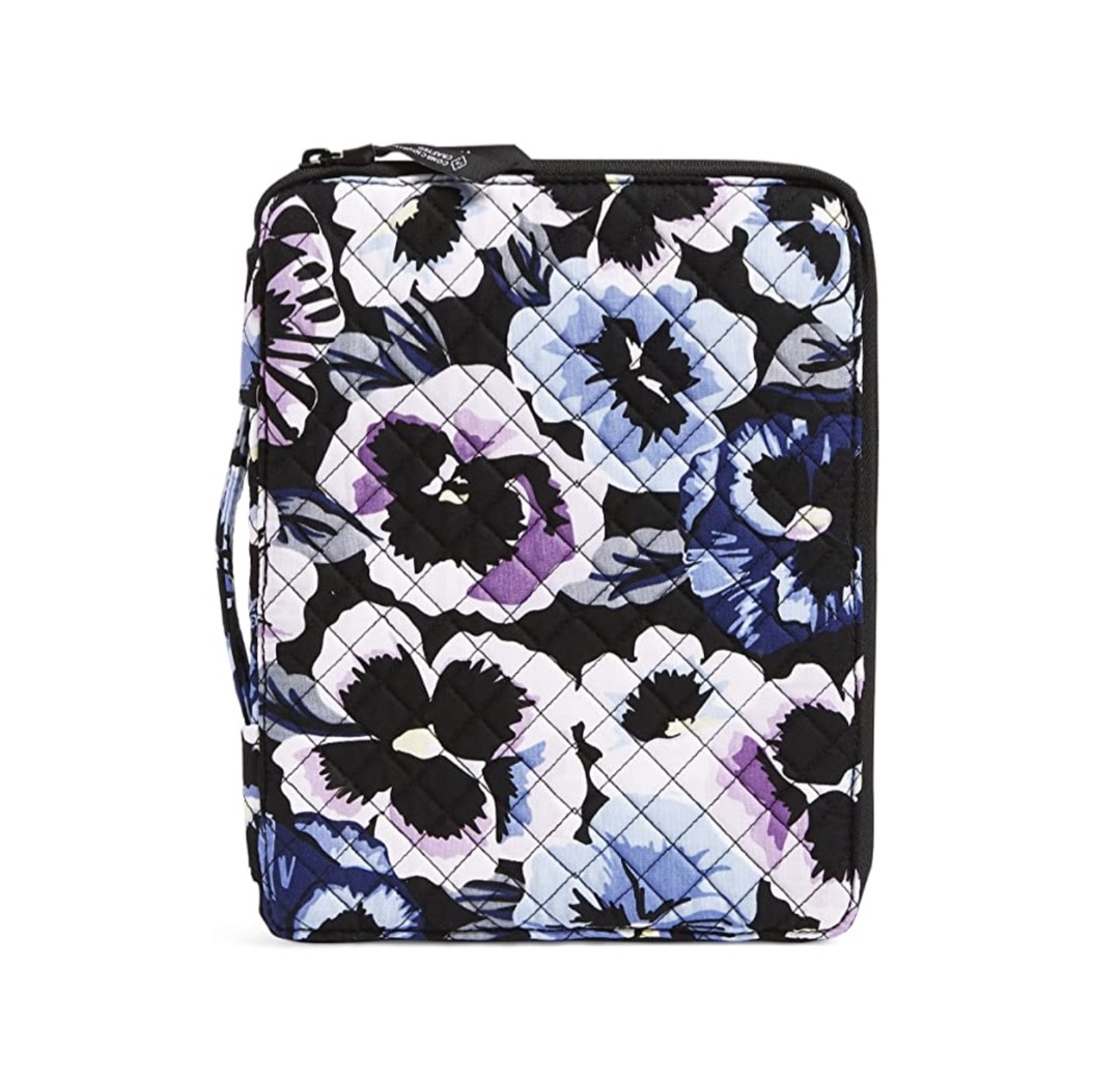 Vera Bradley cotton tablet e-reader organizer